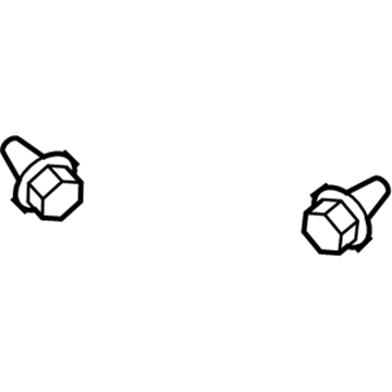 GMC 11561654 Upper Quarter Trim Retainer