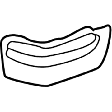 Chevy Astro Door Moldings - 15618320