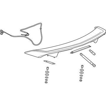 Chevy 20979729 Spoiler