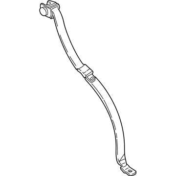 2003 Pontiac Grand Am Seat Belt - 12457316