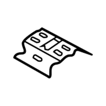 GM 88935804 Caliper Mount Spring, Rear