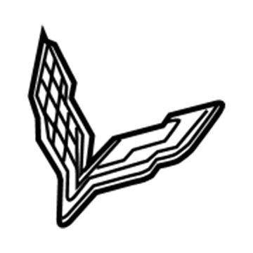 2014 Chevy Corvette Emblem - 84658776
