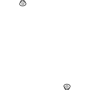 GM 11900443 Upper Control Arm Nut, Lower