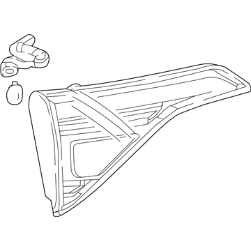 GMC Acadia Tail Light - 84697833