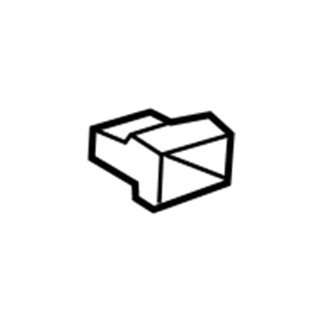 GM 96954604 Upper Dash Panel Guide