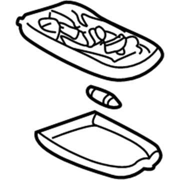 Pontiac 88970406 Cargo Lamp