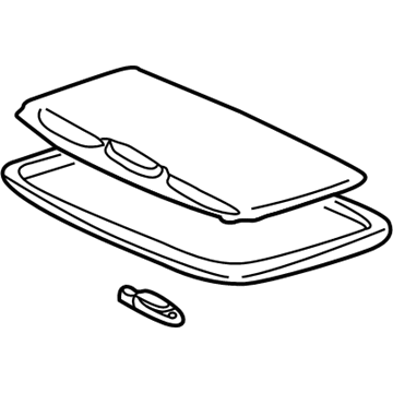 Pontiac 88973165 Sunshade