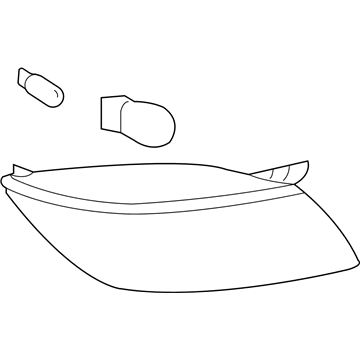 Saturn Tail Light - 25854810