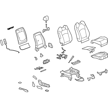 Chevy 25989434 Seat Assembly