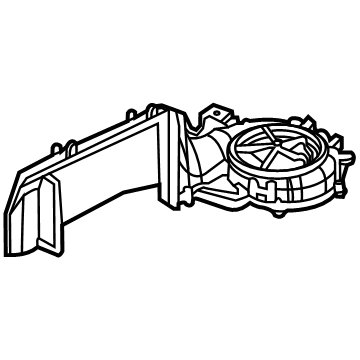 GM 84763271 Blower Case GM 84763271 Blower Case