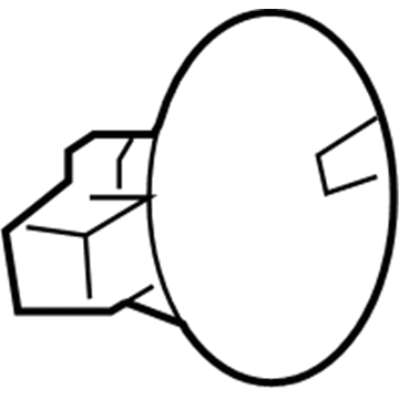 GM 25914272 Fuel Door