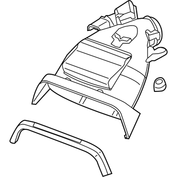 Chevy Corvette Air Filter Box - 25828558