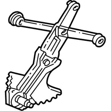 Chevy Camaro Window Regulator - 16625871