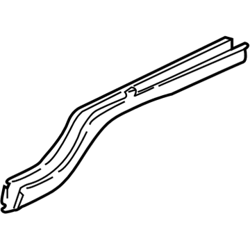 Oldsmobile 88955036 Rear Rail