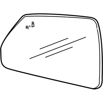 2015 Cadillac CTS Side View Mirrors - 22814962