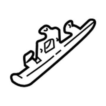 GMC C2500 Seat Switch Panel - 12549892