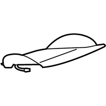 2014 Chevy Malibu Seat Heater Pad - 22781152