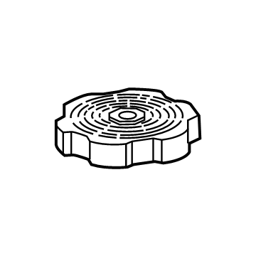 Cadillac 84502401 Reservoir Cap