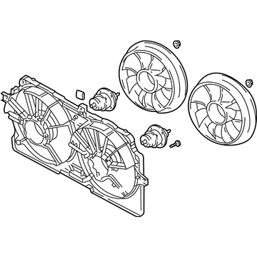 Chevy 19130419 Fan Assembly