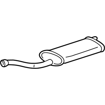 Chevy C3500 Muffler - 12471967
