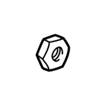 Chevy 10289657 Axle Nut