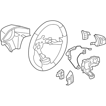 2006 Chevy Malibu Steering Wheel - 15942387