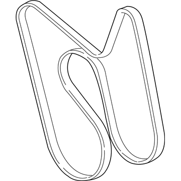 Hummer 12626222 Serpentine Belt