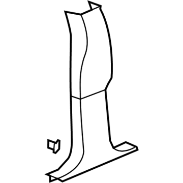 Hummer 25886640 Lower Center Pillar Trim