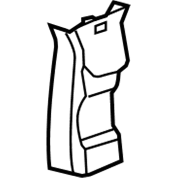 Hummer 25858002 Upper Center Pillar Trim