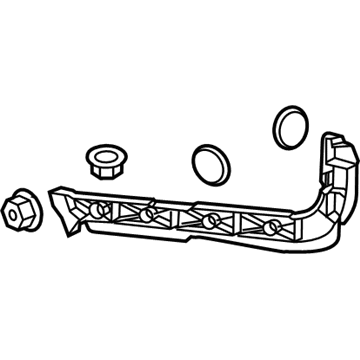 Cadillac 23497131 Side Retainer