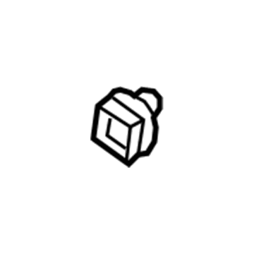 GM 13435002 Lower Center Pillar Trim Retainer