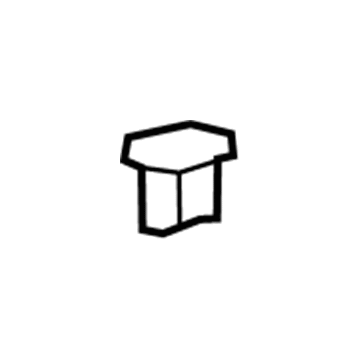 Chevy 11588650 Lock Pillar Trim Clip