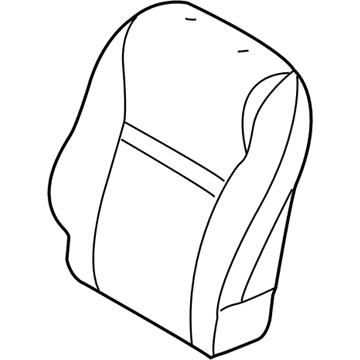 Pontiac 19185001 Seat Back Cover