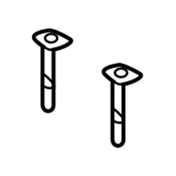 Pontiac 19184973 Headrest Guide