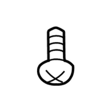 Chevy 11519376 Radiator Support Bolt