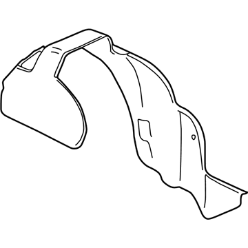 Cadillac 25765934 Fender Liner