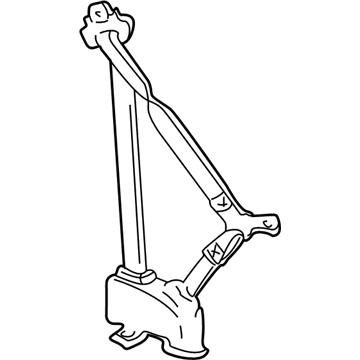 2000 GMC K2500 Seat Belt - 12388611