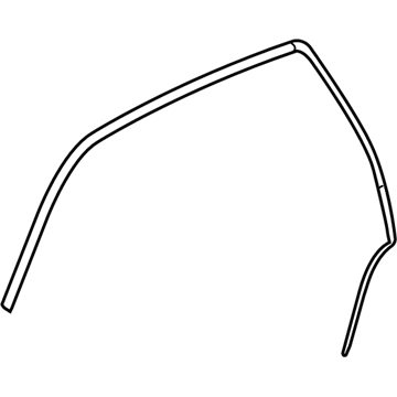 2012 GMC Sierra 1500 Door Seal - 20816088