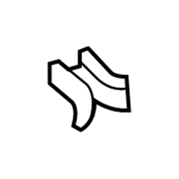 Pontiac 94530566 Upper Center Pillar Trim Clip