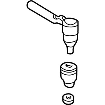 GMC Tie Rod End - 26095475