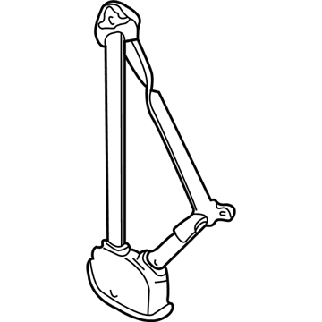 2000 GMC K2500 Seat Belt - 12376732