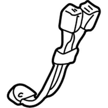 2000 GMC K2500 Seat Belt - 12384122