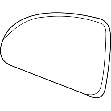 Chevy 15263099 Mirror Glass