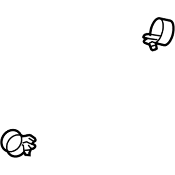 Cadillac 10345549 Intermed Pipe Clamp