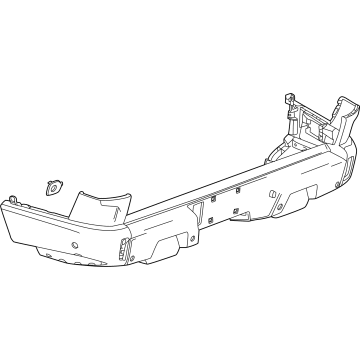 GMC Hummer EV Pickup Bumper - 87829114