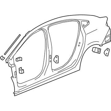 Chevy 42673292 Uniside Assembly