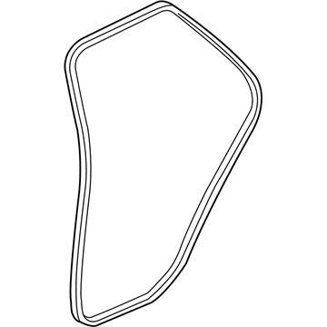Cadillac SRX Door Seal - 19169085