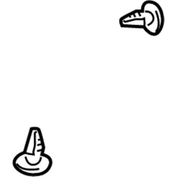 Cadillac 11612035 Fender Liner Retainer