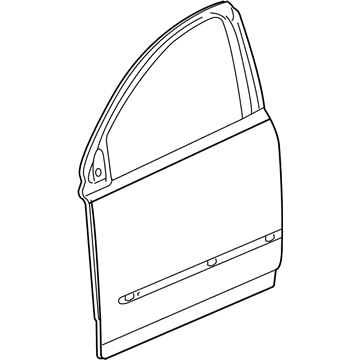 GM 22883072 Door Shell, Front Driver Side