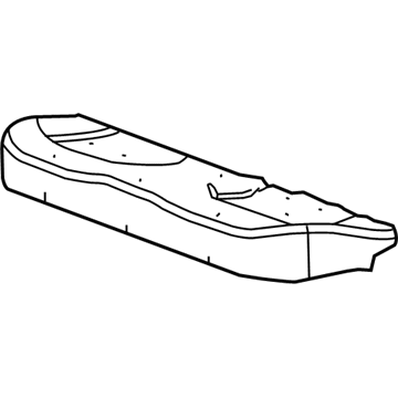 2005 Buick LaCrosse Seat Cushion Pad - 88991692